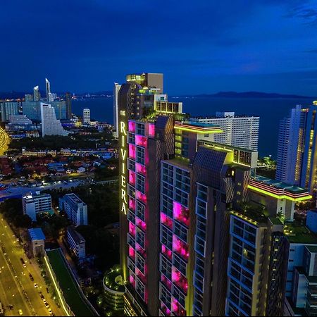 芭提雅高层海景奢华公寓the Riviera Jomtien生香家直达海滩2704 Luaran gambar