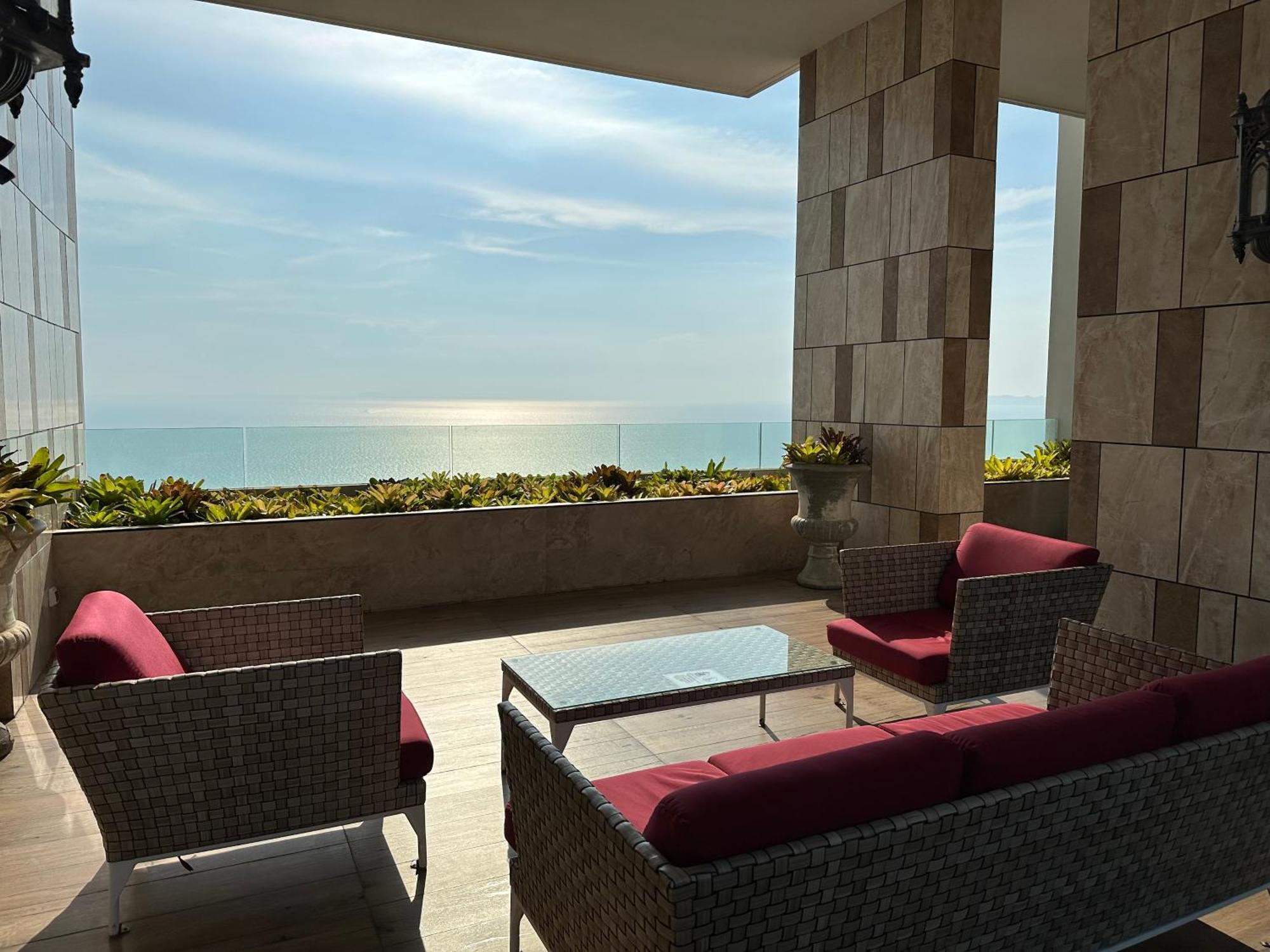 芭提雅高层海景奢华公寓the Riviera Jomtien生香家直达海滩2704 Luaran gambar