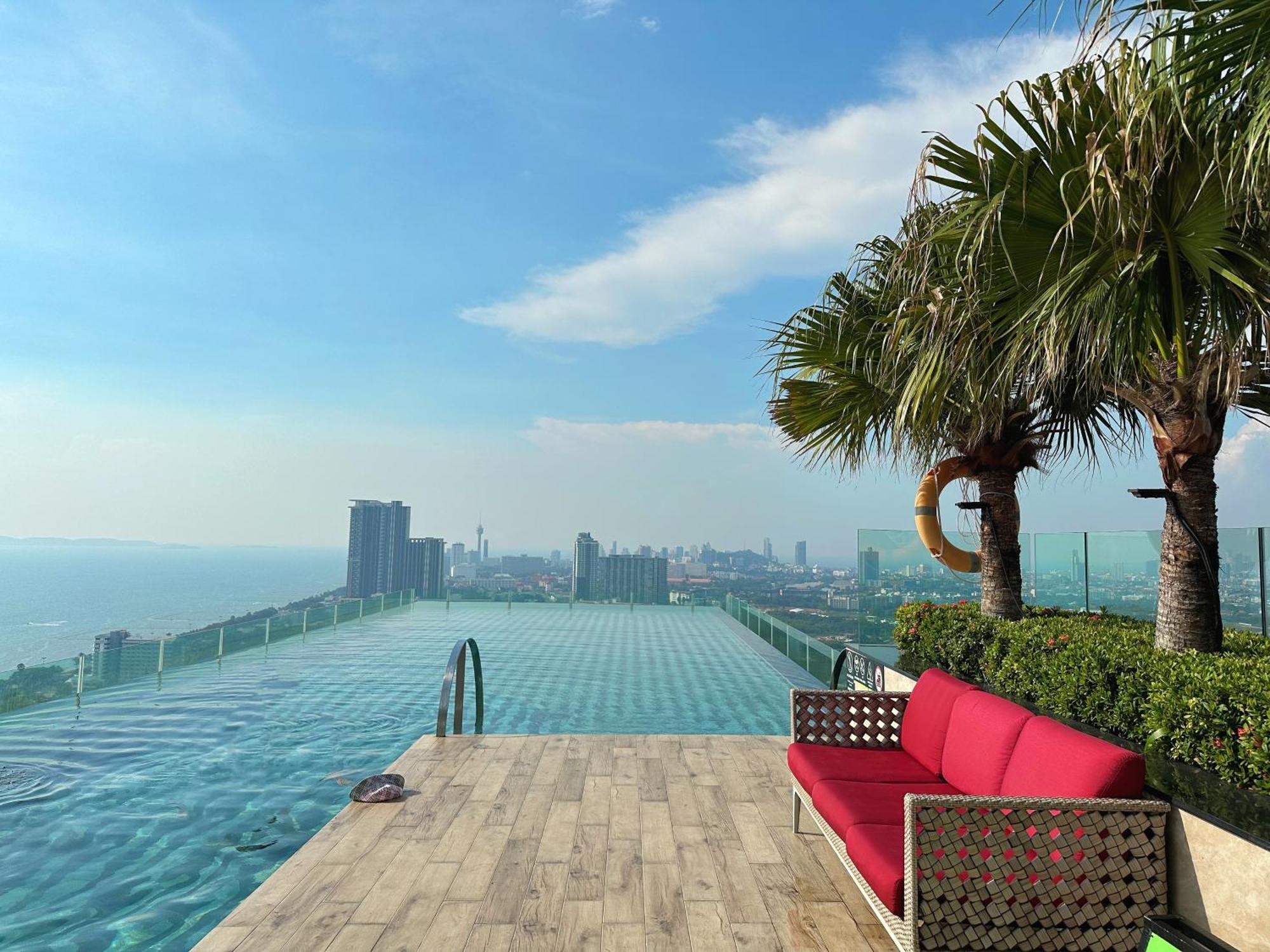 芭提雅高层海景奢华公寓the Riviera Jomtien生香家直达海滩2704 Luaran gambar