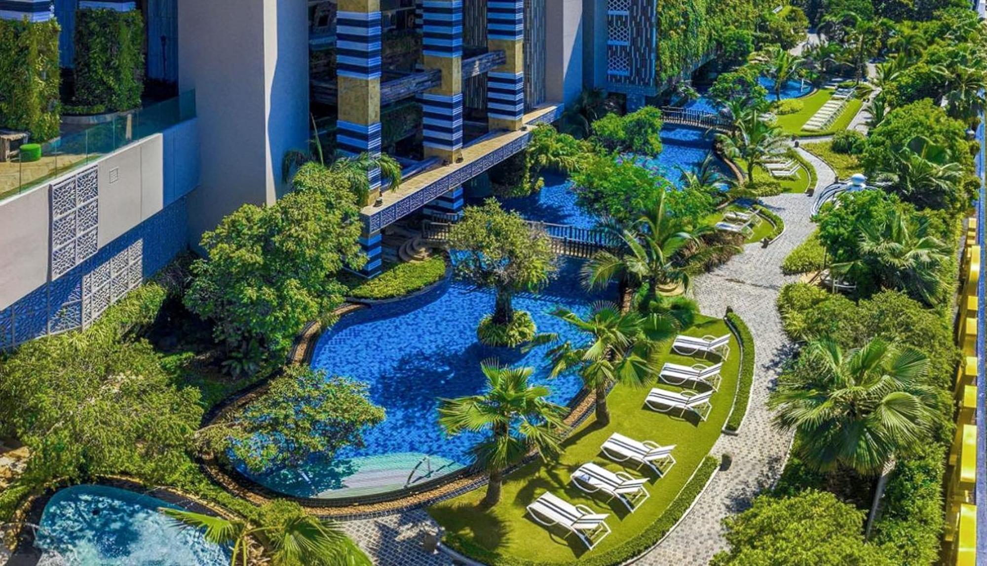 芭提雅高层海景奢华公寓the Riviera Jomtien生香家直达海滩2704 Luaran gambar