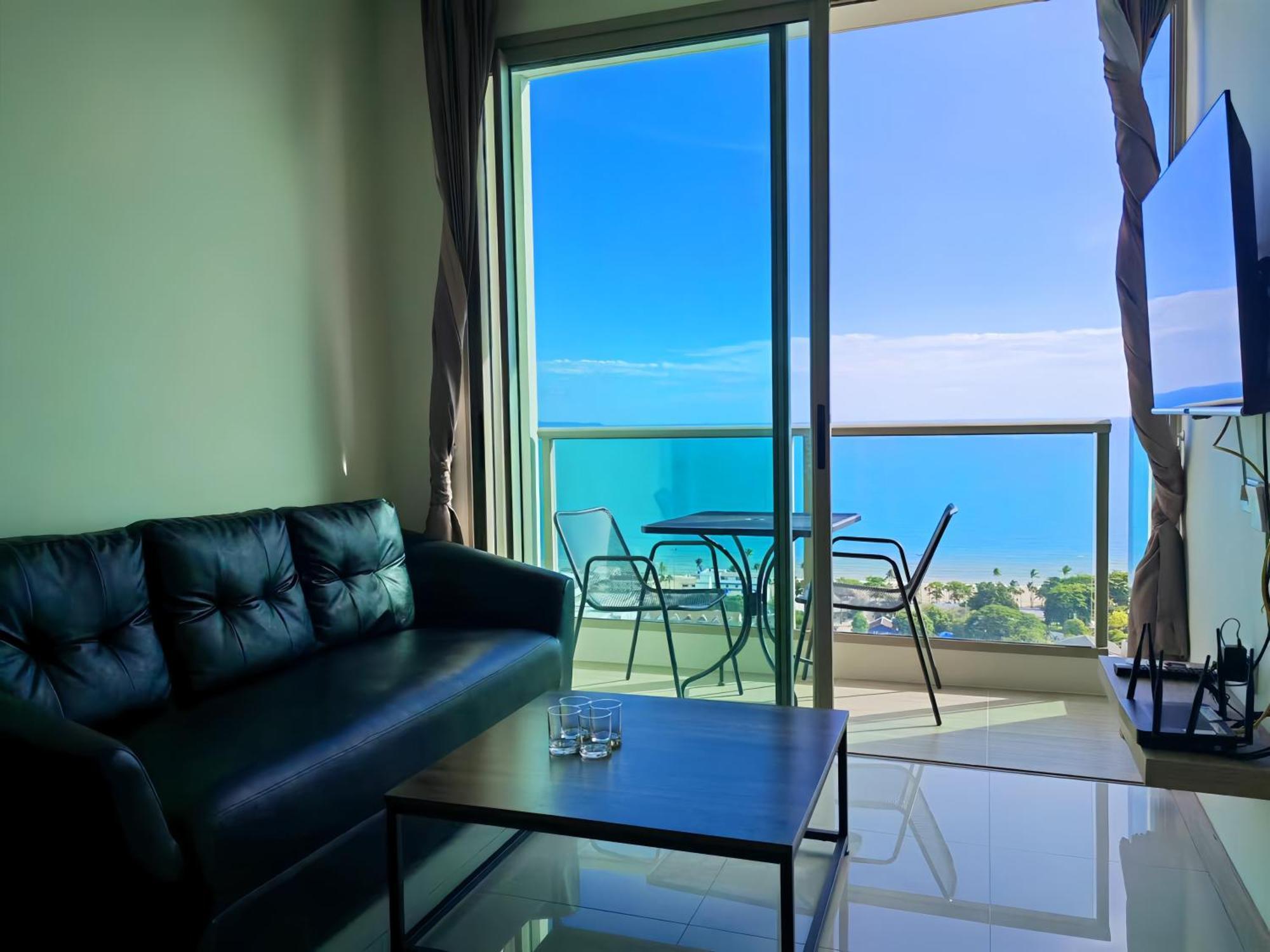 芭提雅高层海景奢华公寓the Riviera Jomtien生香家直达海滩2704 Luaran gambar